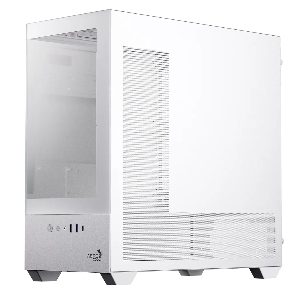 Корпус AeroCool P300D Digi-G-WT-v1 White (ACCS-PN05033.21) - фото 3
