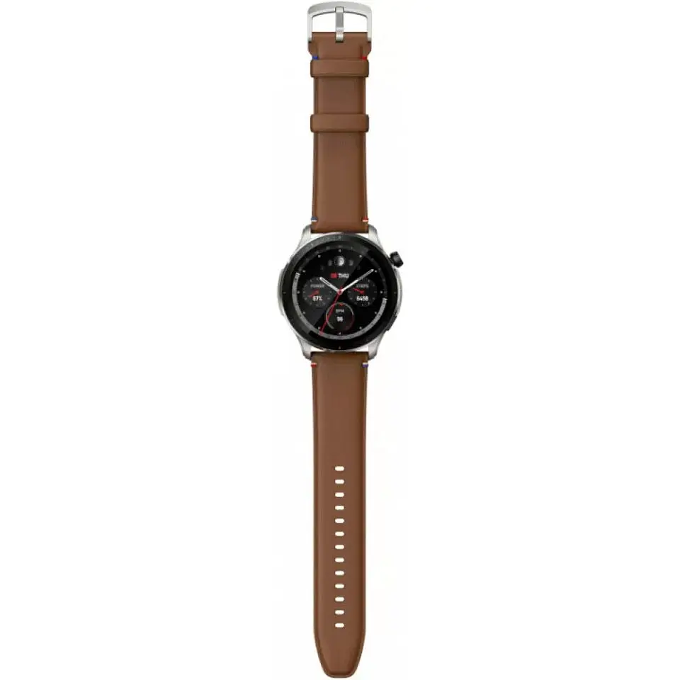 Смарт-годинник Amazfit GTR 4 Brown Leather [76489] - фото 4