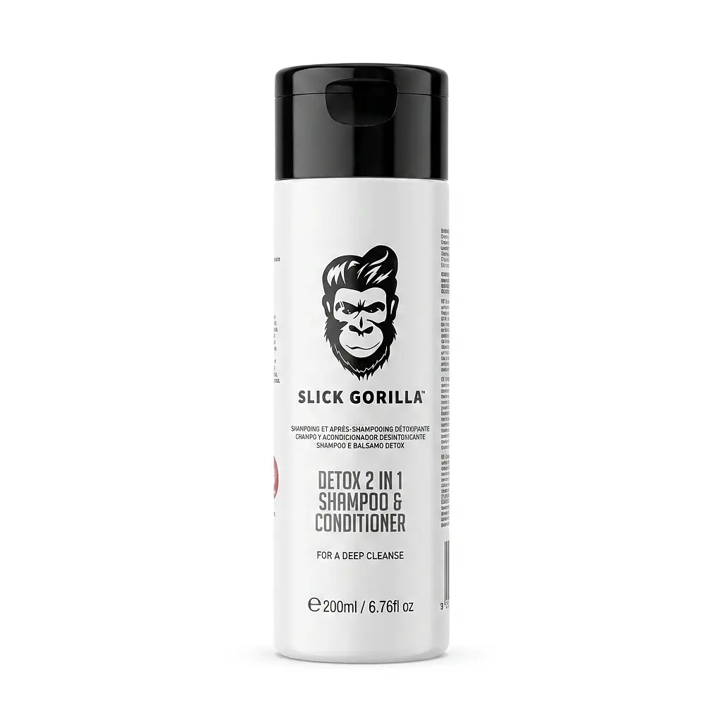 Шампунь та кондиціонер для волосся Slick Gorilla 2в1 200 мл (SGDETX)