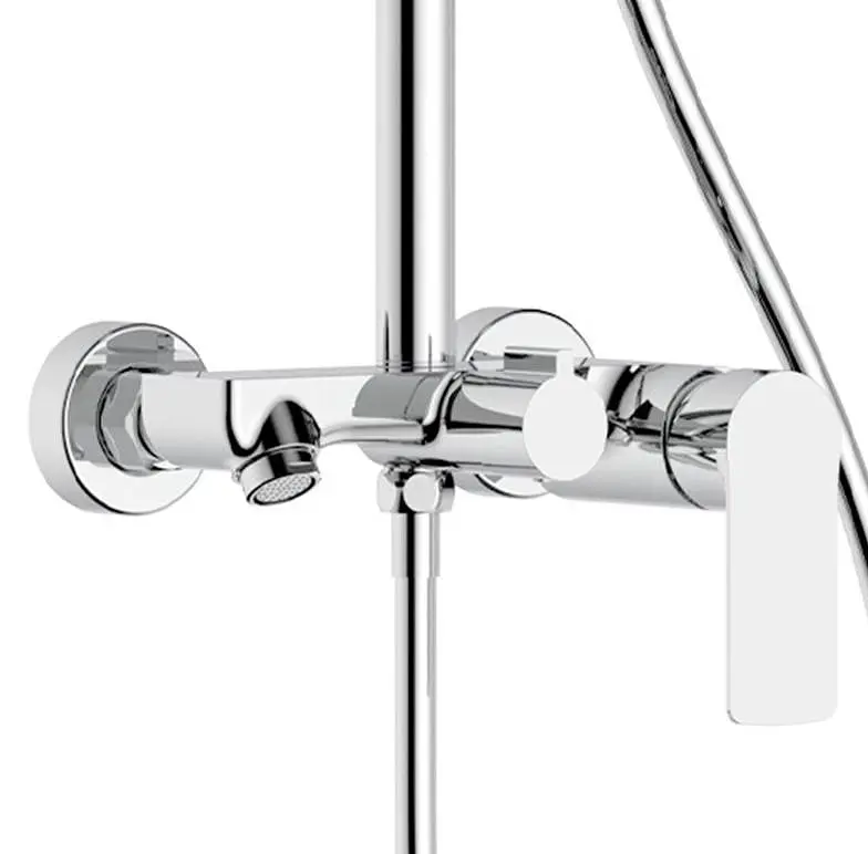 Душевая система Dusel Lacio Chrome (231155000), Хром - фото 3