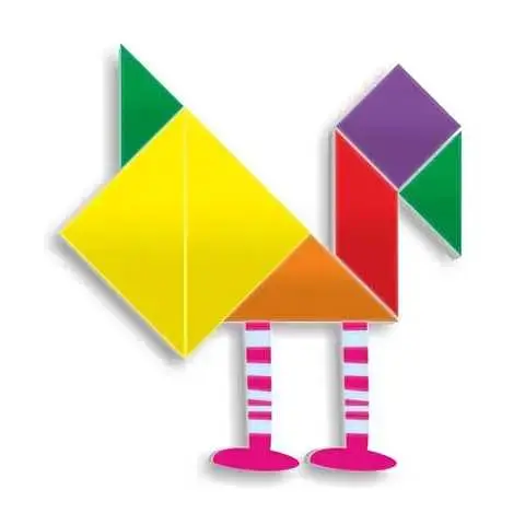 Магнітна гра Miniland Танграм (31965) - фото 2