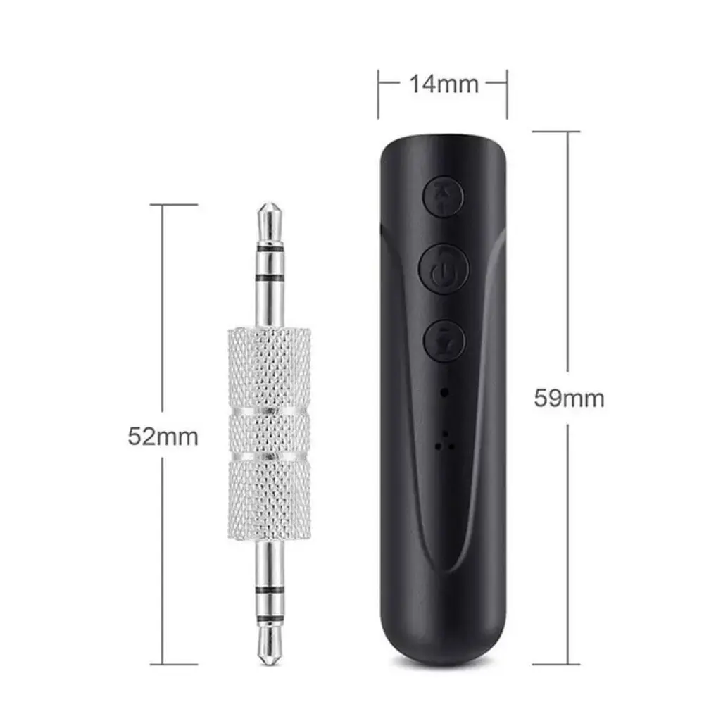 Bluetooth адаптер для навушників No Brand AutoSabb Bluetooth 4.1 аудіо AUX 3.5 мм jack - фото 4