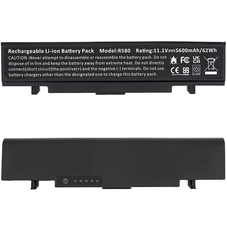Батарея для ноутбука Samsung R522 (R420 R460 R522 R528 R530 RV408 RV410 X360 X460) 11.1V 5600mAh Чорний (LG/ Samsung/ - фото 2