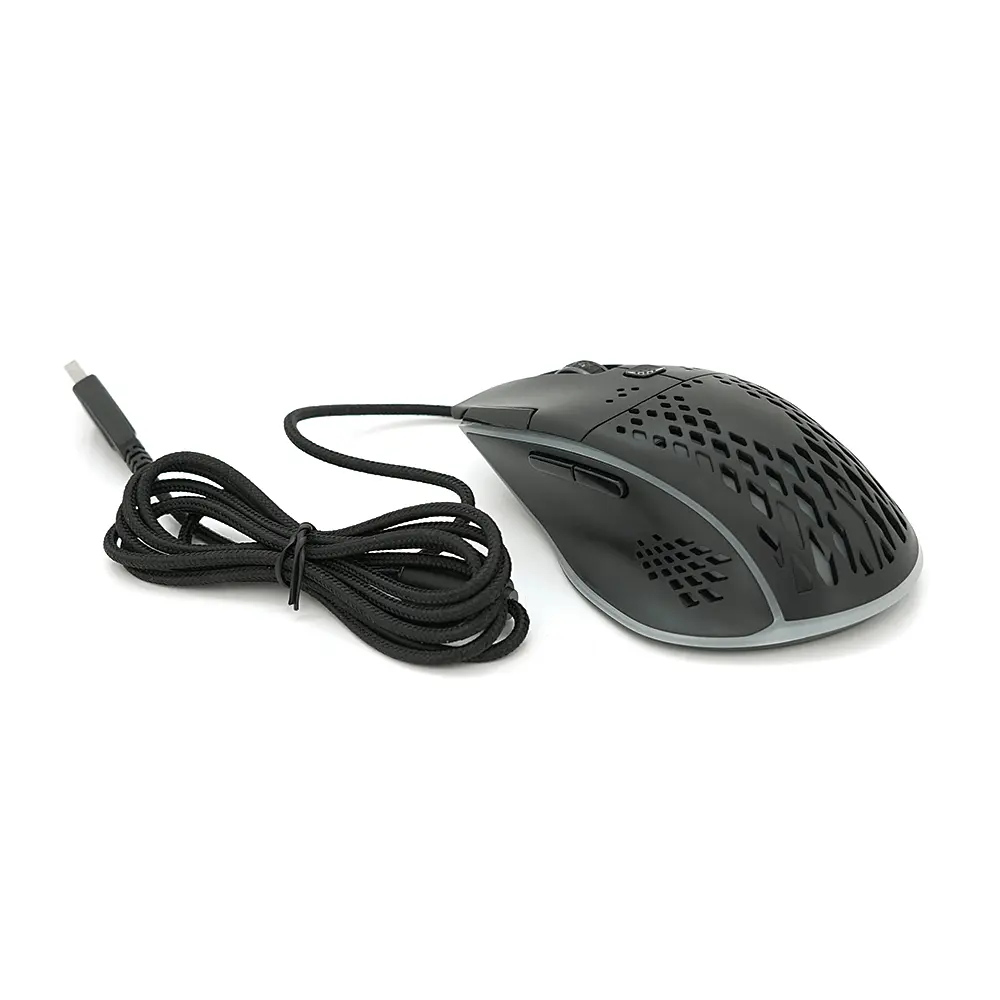 Миша провідна iMICE T97, 7 кнопок, 1000/1600/2400/3200/4800/7200 DPI, Led Lighting, 1,3м, Windows XP/Vista/Win7/8/10 Mac OS X, Black, COLOR BOX, Q40 - фото 3