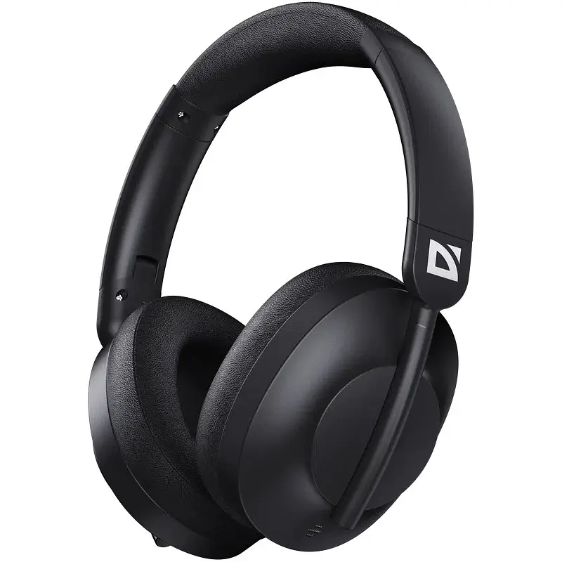 Навушники бездротові Defender FreeMotion B485 Bluetooth, ANC, чорна