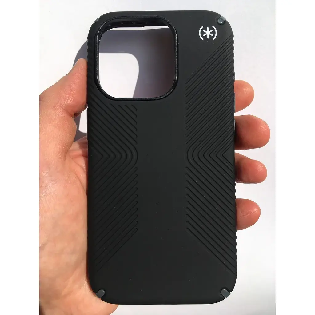 Оригинальний противоударный чехол Speck Presidio2 Grip MagSafe для iPhone 15 Pro (6.1") Black 150563-3205 - фото 5