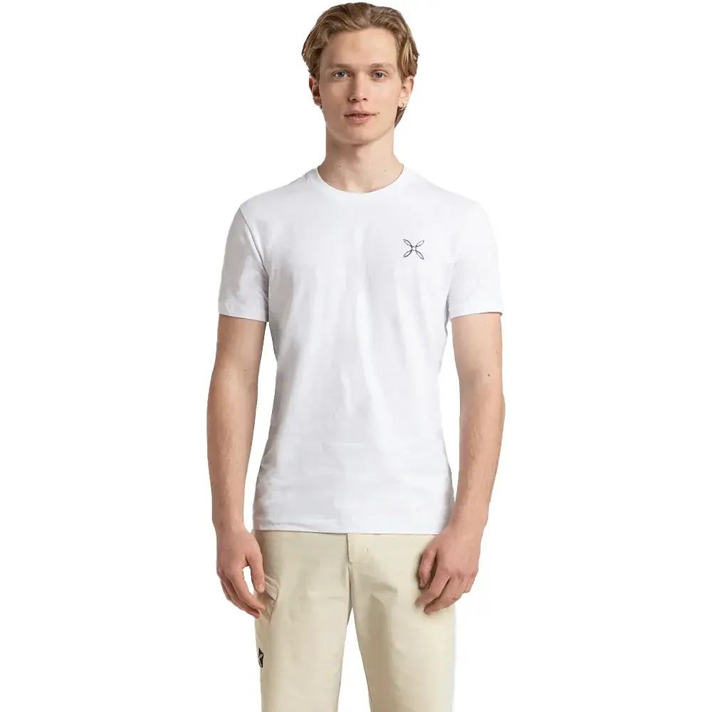 Футболка Montura Pencil Logo T-Shirt 2XL White - фото 5