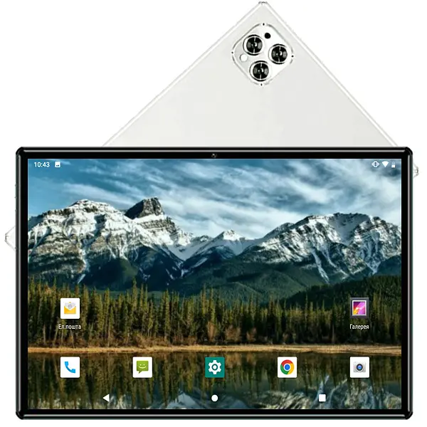 Планшет- ноутбук Hoozo Elit Tab 10 LTE White 4/32 DUAL SIM 10.1" IPS - фото 4