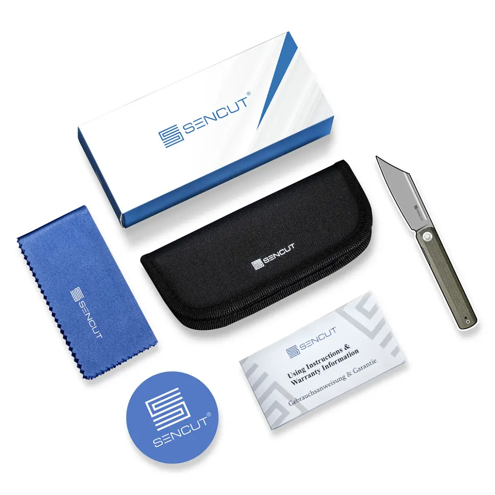 Ніж складаний Sencut Squiggy Burgundy/Black S24082A-3 - фото 7