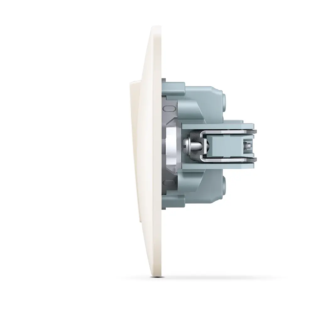 Вимикач одноклавішний Videx Binera кремовий (VF-BNSW1-CR) - фото 3