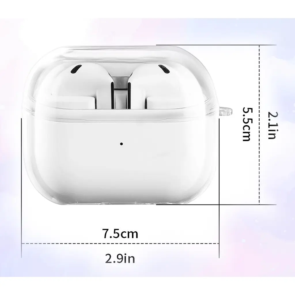 Чохол для навушників BeCover Soft TPU для Samsung Galaxy Buds 3 Transparent (711996) - фото 2