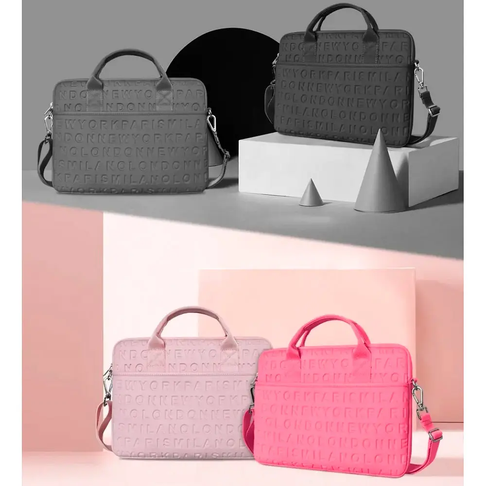 Сумка для ноутбука Wiwu Cosmo Slim Case для MacBook 15.4" Grey [79315] - фото 7