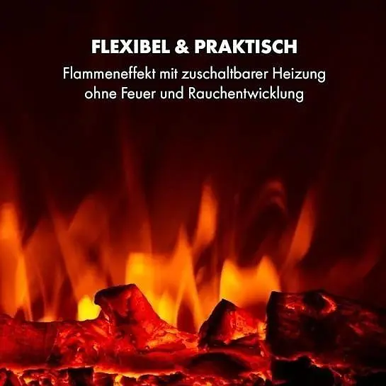 Камін електричний Klarstein Lausanne Luxe 2000W (10034252) - фото 5