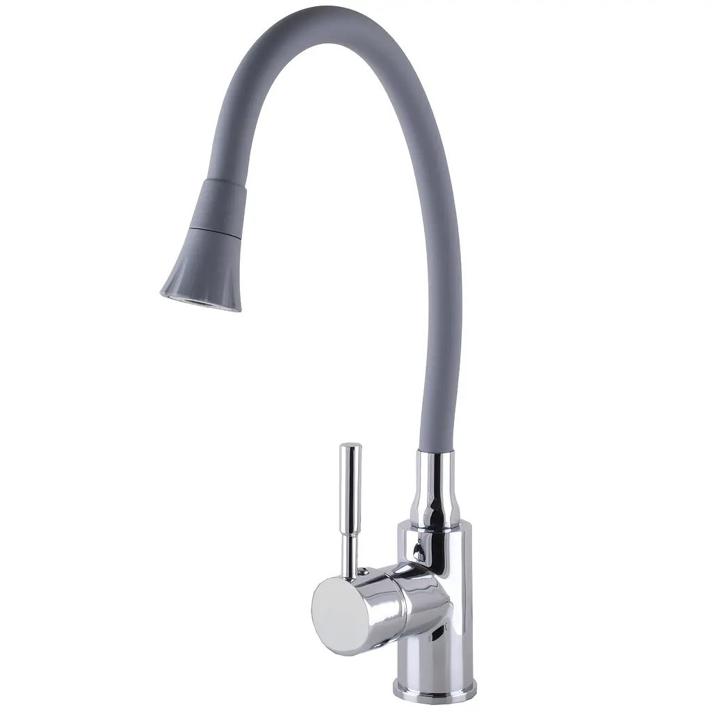 Змішувач для кухні Globus Lux Lazer GLLR-0203SA-G03 000025203 Сірий - фото 2