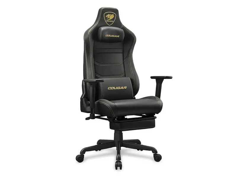 Комп'ютерне крісло для геймера Cougar Armor EVO S Gold - фото 2