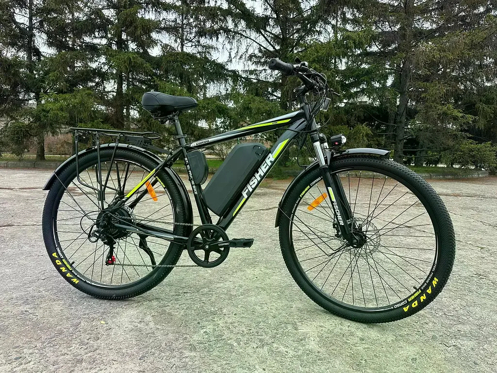 Электровелосипед Corso Fisher 29 дюймов (600W 48V 20Ah) Shimano 7 скоростей Черный - фото 4