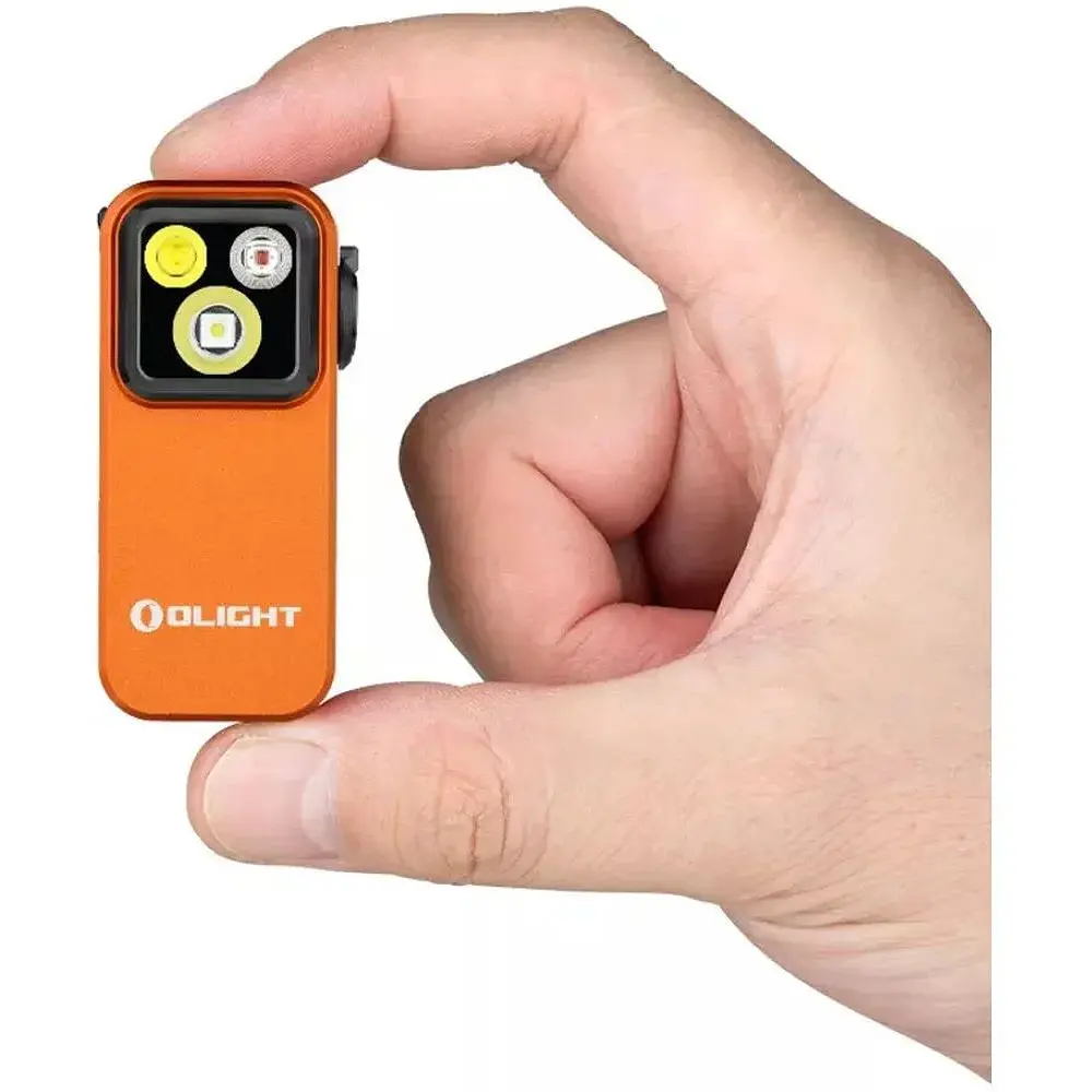 Фонарь Olight Oclip Pro Orange - фото 7