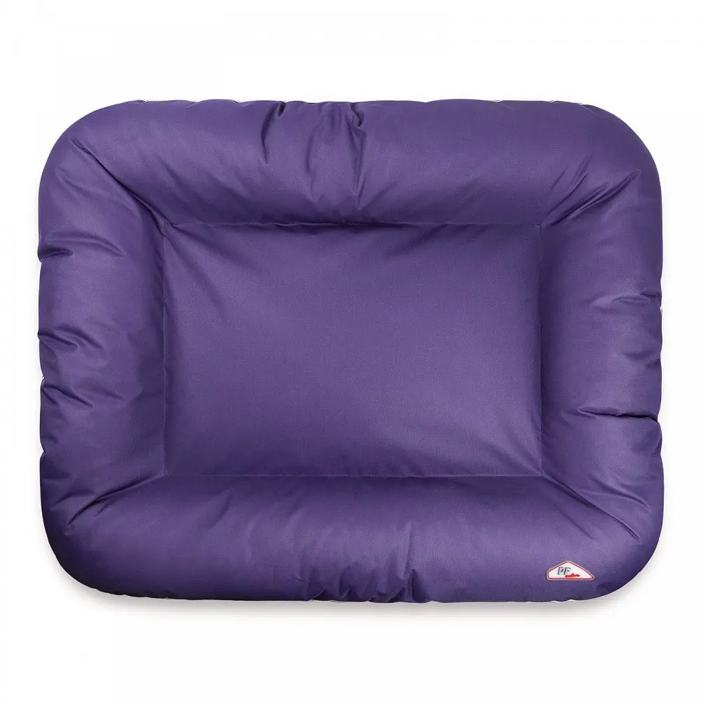 Лежак Pet Fashion Askold 5 для собак фіолетовий/сірий 102x76x14 см - фото 4
