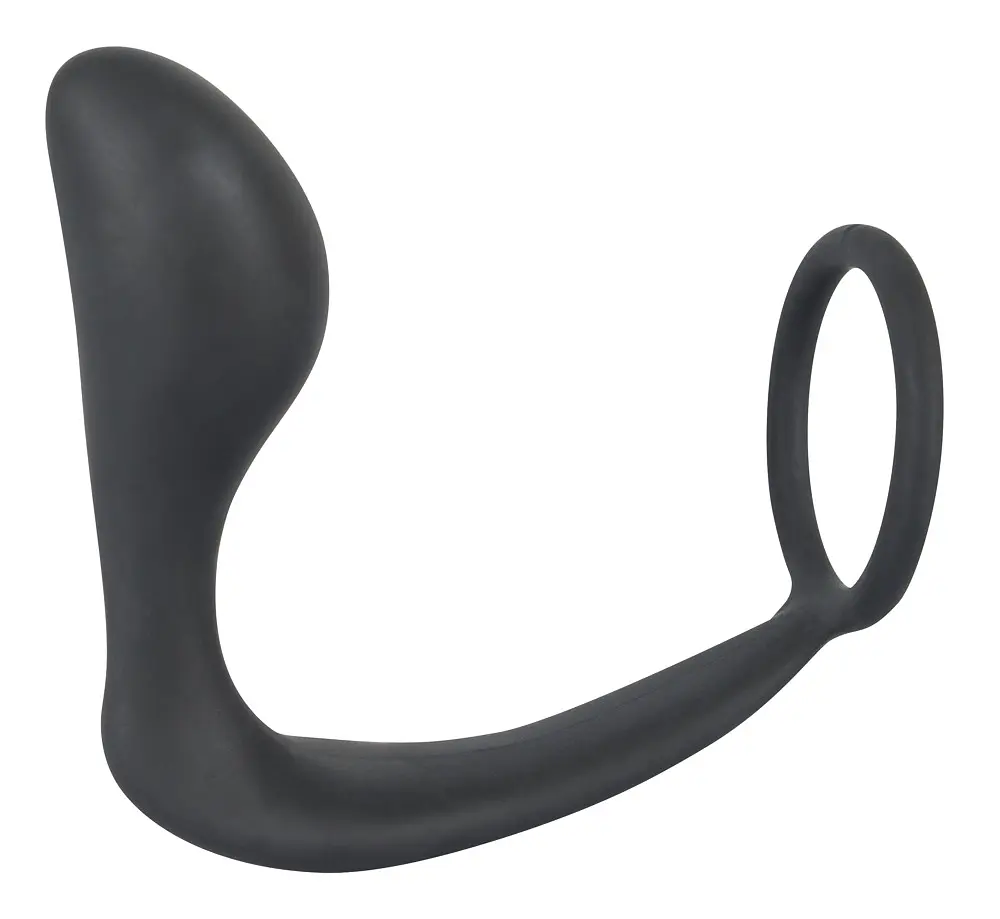 Анальна пробка з ерекційним кільцем Black Velvets Ring Plug Orion 42-05167240000 88158 - фото 4