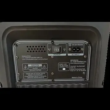 Акумуляторна акустична система XPRO MY-2619 колонка валіза 250Вт USB SD FM радіо Bluetooth мікрофон ДК (MY-2619) - фото 4