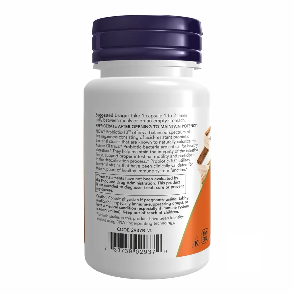 Пробіотик Probiotic-10™ 25 Billion - 30 вег. капсул - фото 3