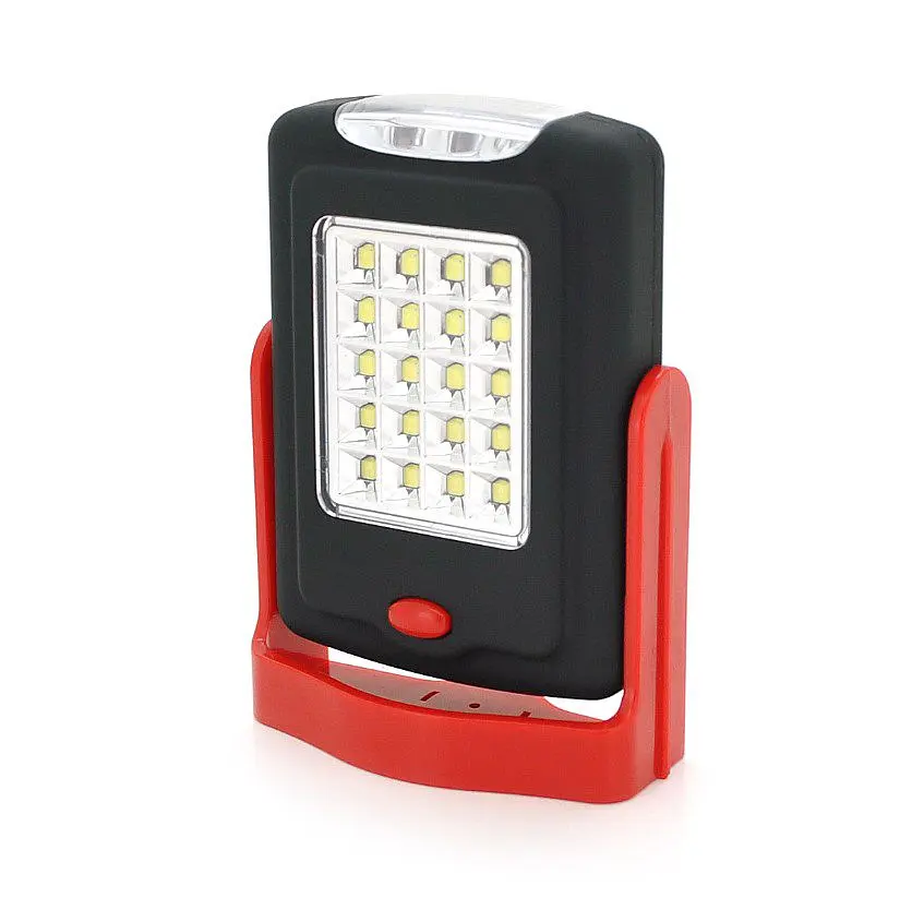 Переносний ліхтар з прожектором Watton WT311 3+20 LED, 2 режими, ip44, магніт, живлення від 3xААА