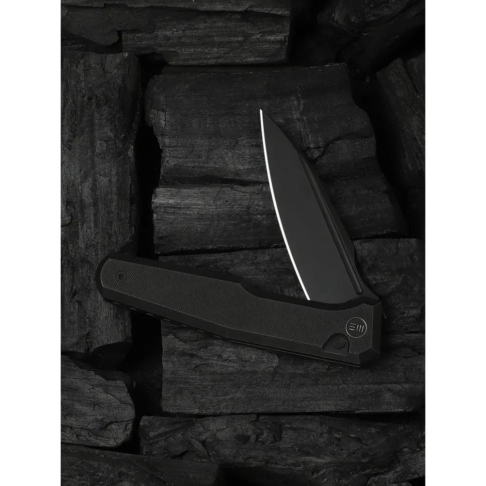 Ніж складаний туристичний Weknife Dressytak (8.6 см) Bohler M390 / Titanium чорний - фото 9