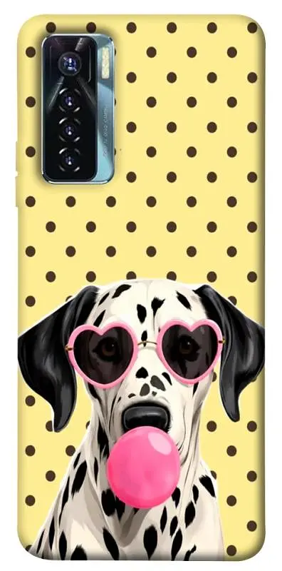 TPU чохол Demsky Pinky dolmatin для TECNO Camon 17 Pro