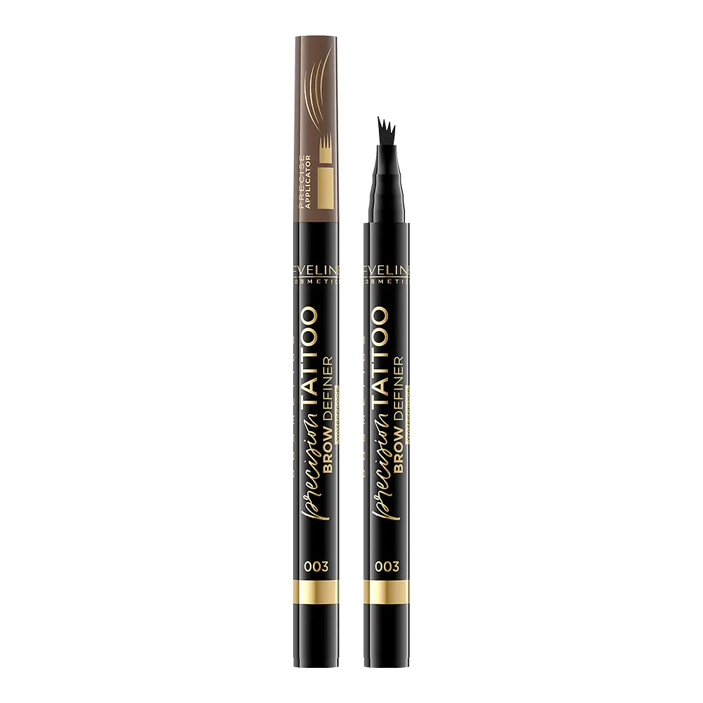 Маркер для бровей Eveline Precision Tattoo Brow Definer водостойкий тон 003, 1.4 г (5903416003755) - фото 1