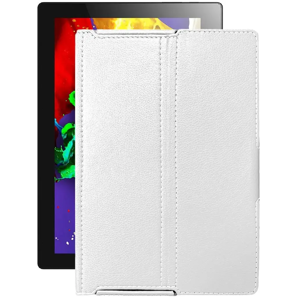 Чехол StatusCASE из экокожи для планшета Lenovo Tab 2 A10-70L 16GB LTE Белый - фото 1