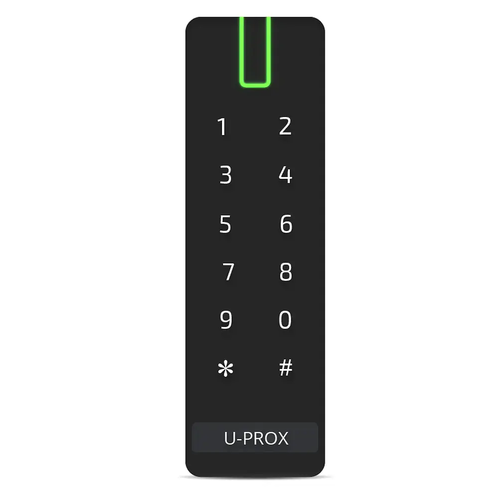 Зчитувач з клавіатурою ITV U-Prox SL keypad EM-Marine / Mifare / NFC / PayPass / PayWave / BLE (61-00030)
