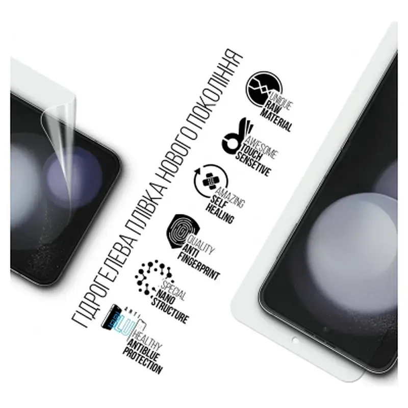 Плівка захисна Armorstandart Anti-Blue Samsung Flip 5 (SM-F731) (ARM70404) - фото 2