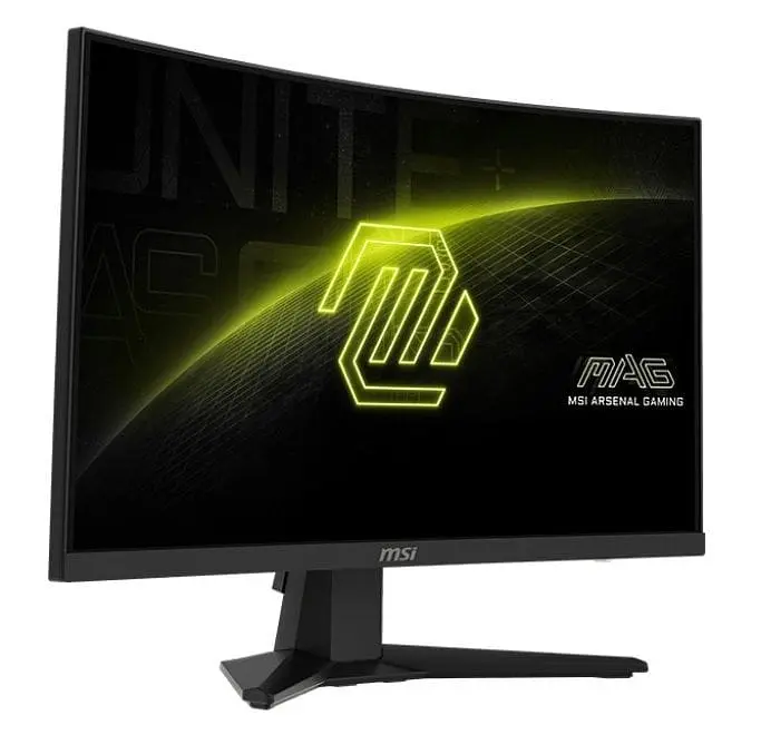 Монітор MSI 23.6" MAG 242C VA Black Curved 180Hz - фото 2