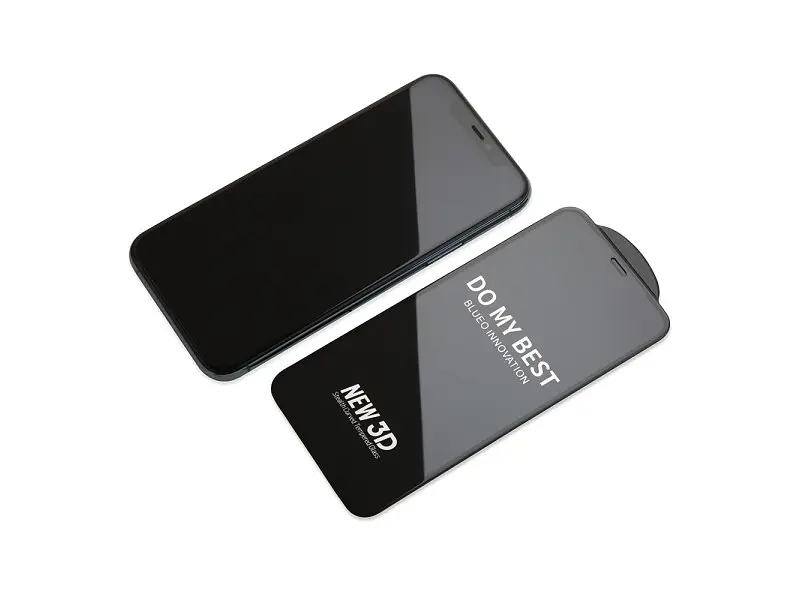 Скло Blueo Full 3D Stealth Series for iPhone 11 Pro Max/XS Max Front Black - фото 3