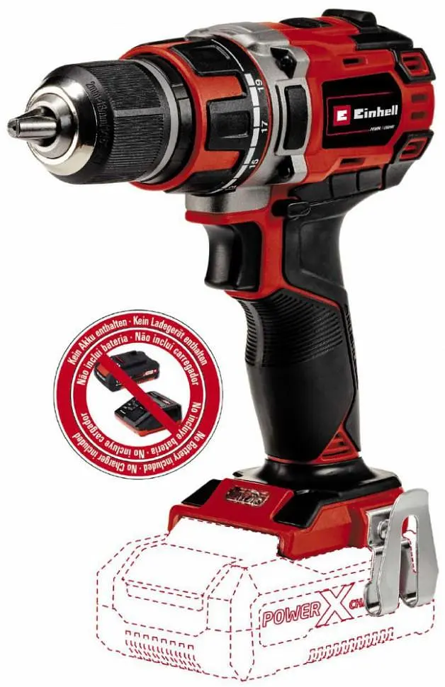 Шуруповерт-дрель аккумуляторная Professional TP-CD 18/50 Einhell teh0026205 - фото 2