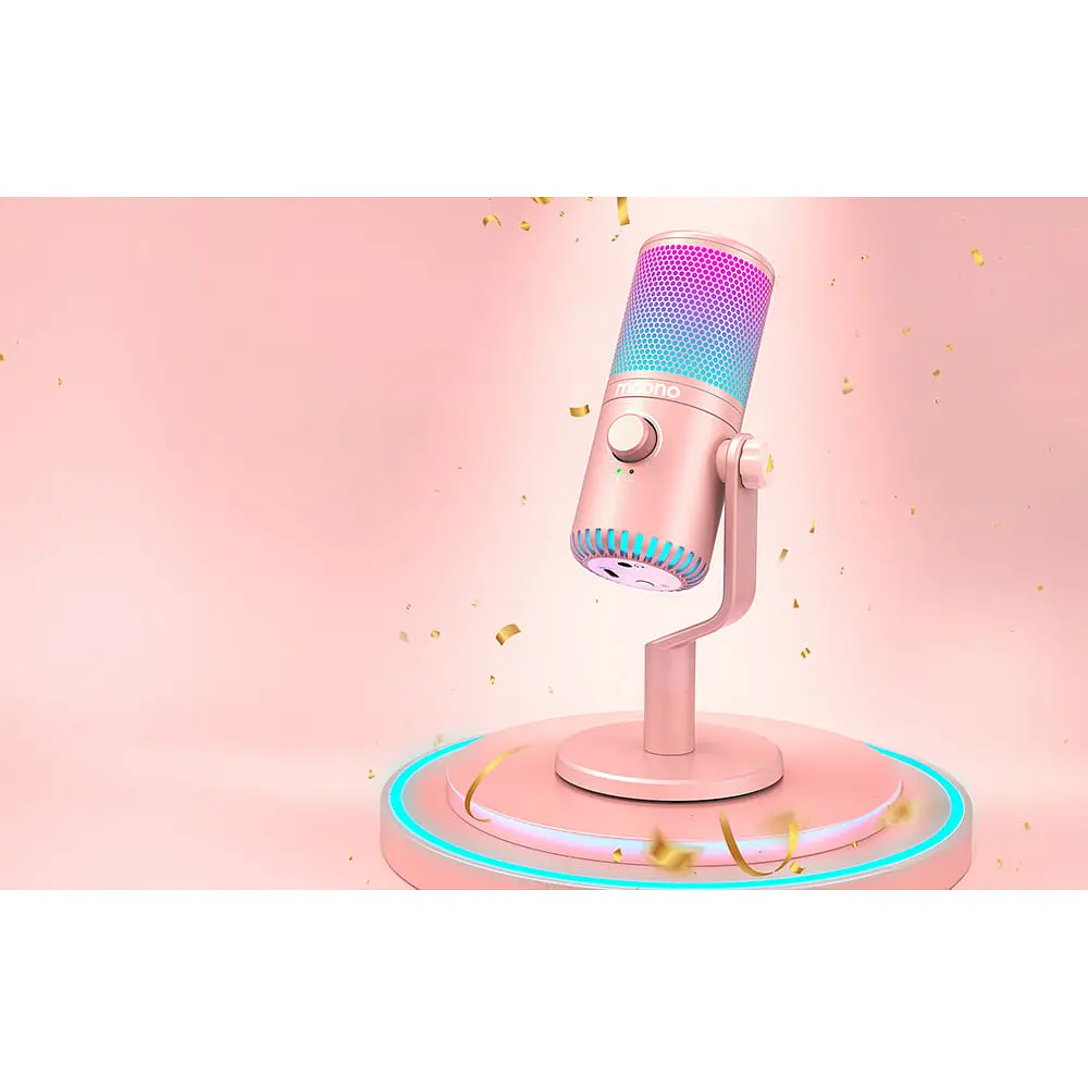 Микрофон Maono DM30 RGB Pink [119502] - фото 5