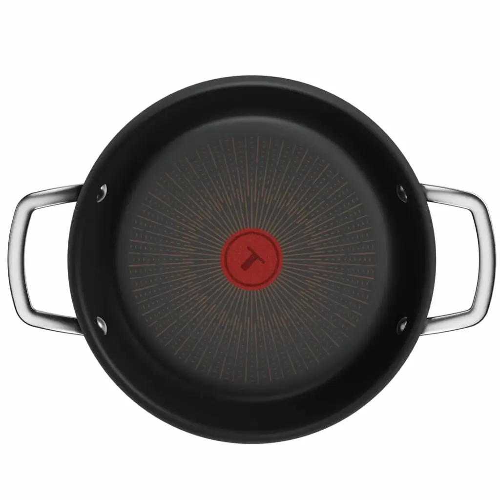 Сотейник Tefal Excellence+ з кришкою 24см чорний (G3308802) - фото 4