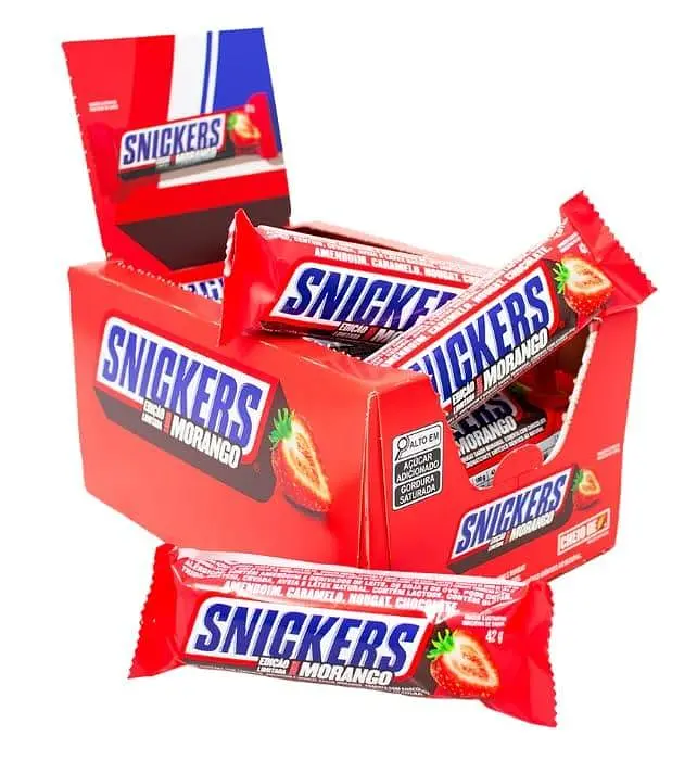 Шоколадний батончик Snickers Chocolate Morango 42 г - фото 6