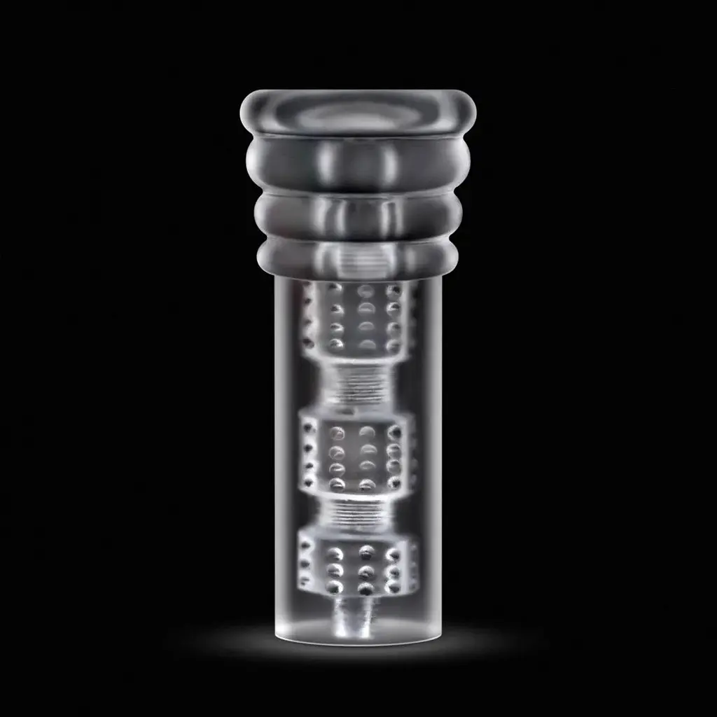 Мастурбатор Blush Rize - Luz Glow in The Dark Masturbator - Clear - фото 8