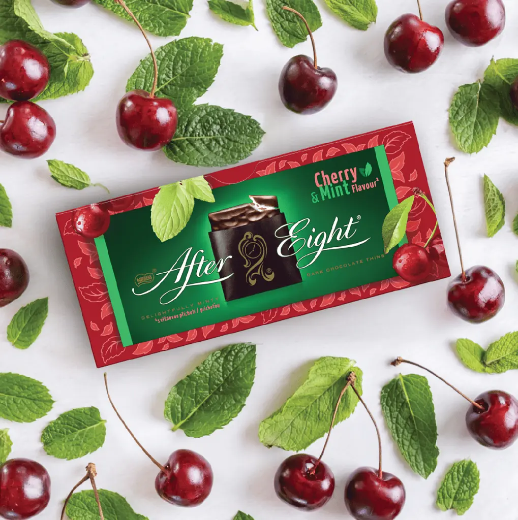 Шоколадні цукерки Nestle After Eight Cherry Mint 200г - фото 5