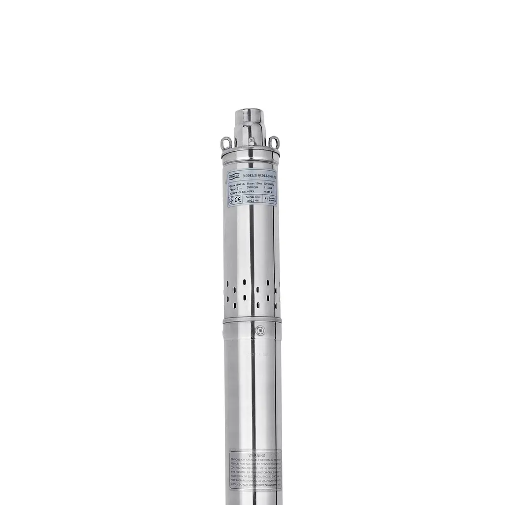 Насос глибинний Forwater 3S QGD1,2-100-0,75 кВт з вбудованим конденсатором CV024283 - фото 3