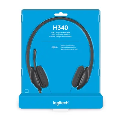 Наушники Logitech H340 USB HEADSET (981-000475) - фото 8