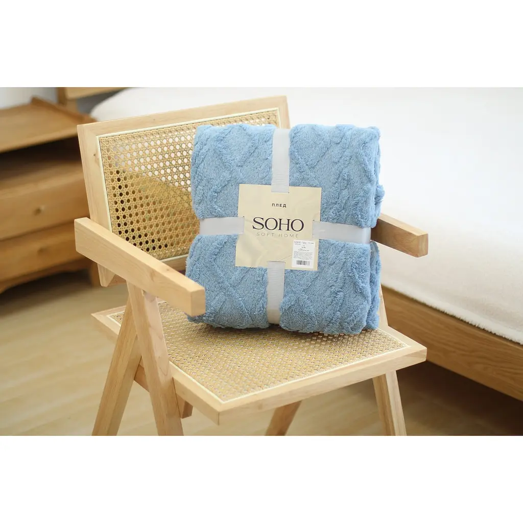 Плед Soho Tail Sky 200х220 см (2  Tail Sky) - фото 3