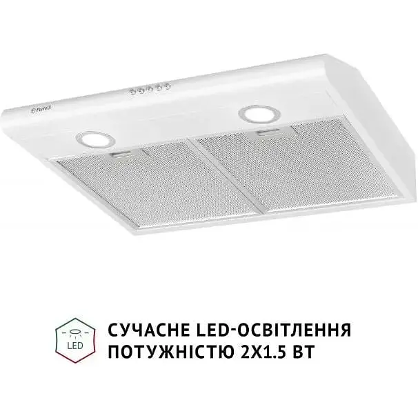 Витяжка пласка Perfelli PL 6022 W LED - фото 2