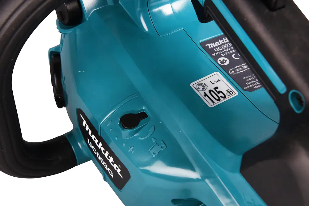 Пила ланцюгова акумуляторна Makita UC003GZ (30 см, 24.8 м/с, BL, XGT, без акумуляторів та зарядного пристрою) - фото 7