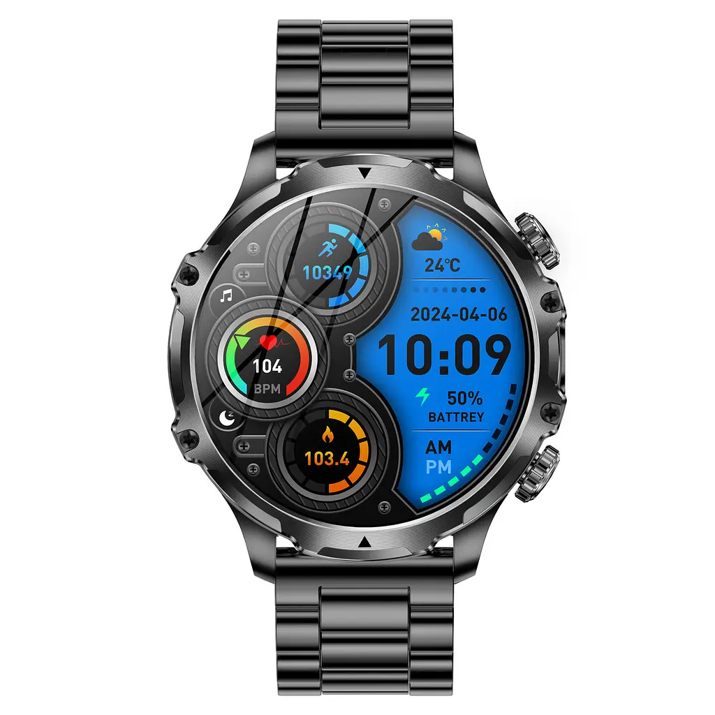 Часы Smart Turbo Power Steel, 2 ремешка - фото 3