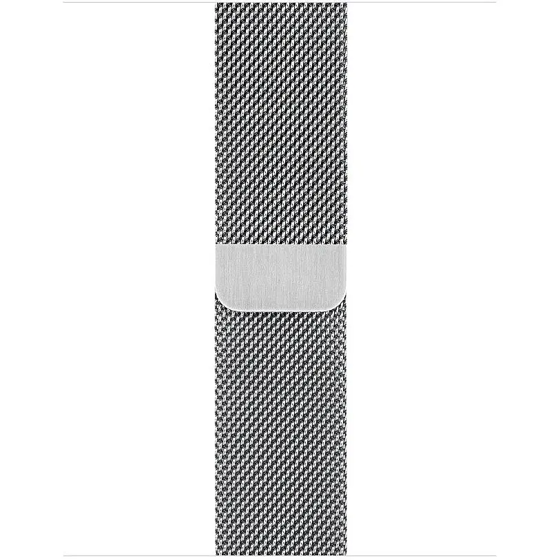 Ремінець DK CDK для Apple Watch 44mm (Series 4 / 5 / 6 / SE1 / SE2) Метал Milanese Loop (05527) (silver) - фото 3