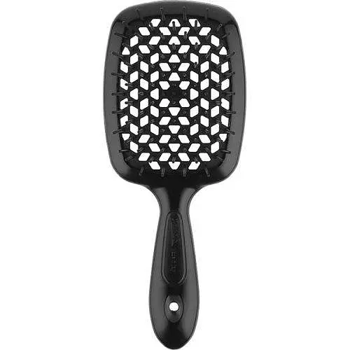 Щітка для волосся чорна Карбон Superbrush Janeke