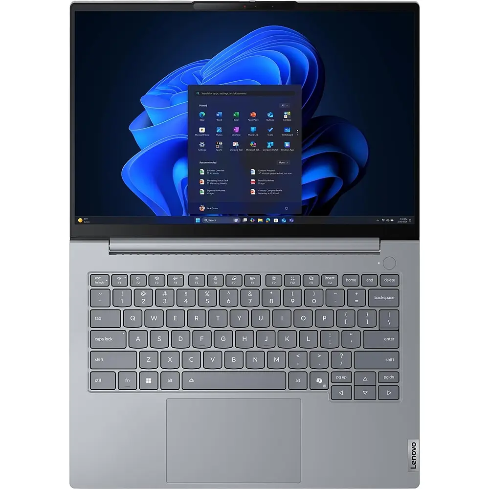 Ноутбук LENOVO ThinkBook 14 G9 AHP, AMD Ryzen 7 250 до 5.1 ГГц, 14" WUXGA, 32 ГБ, SSD 512 ГБ, AMD Radeon 780M, Free Dos - фото 10