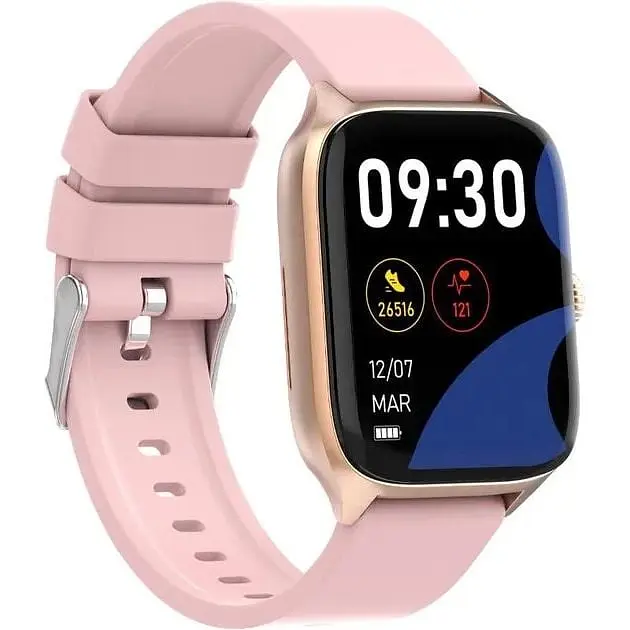 Смарт-годинник Gelius Amazwatch GTS GP-SW012 Gold Rose - фото 3